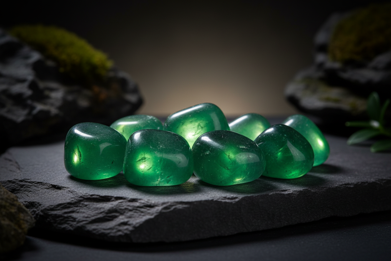 Grüner Obsidian – Herkunft, Bedeutung & Wirkung