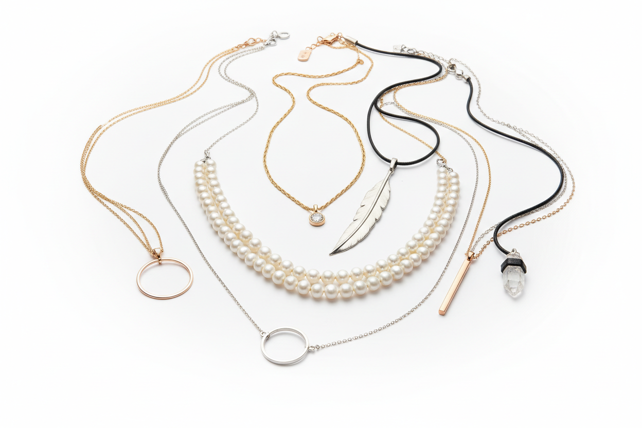 Halsketten ( Handarbeit )