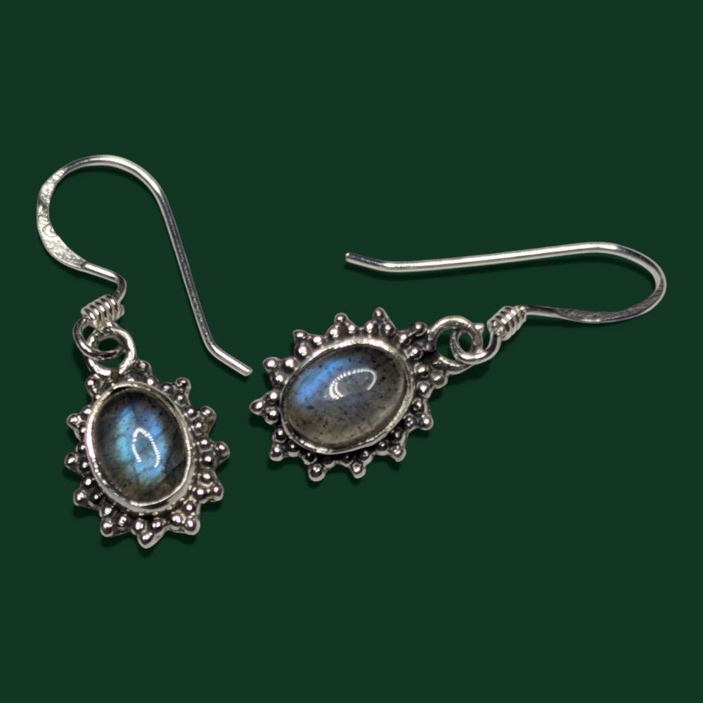 Labradorit - Ohrhänger