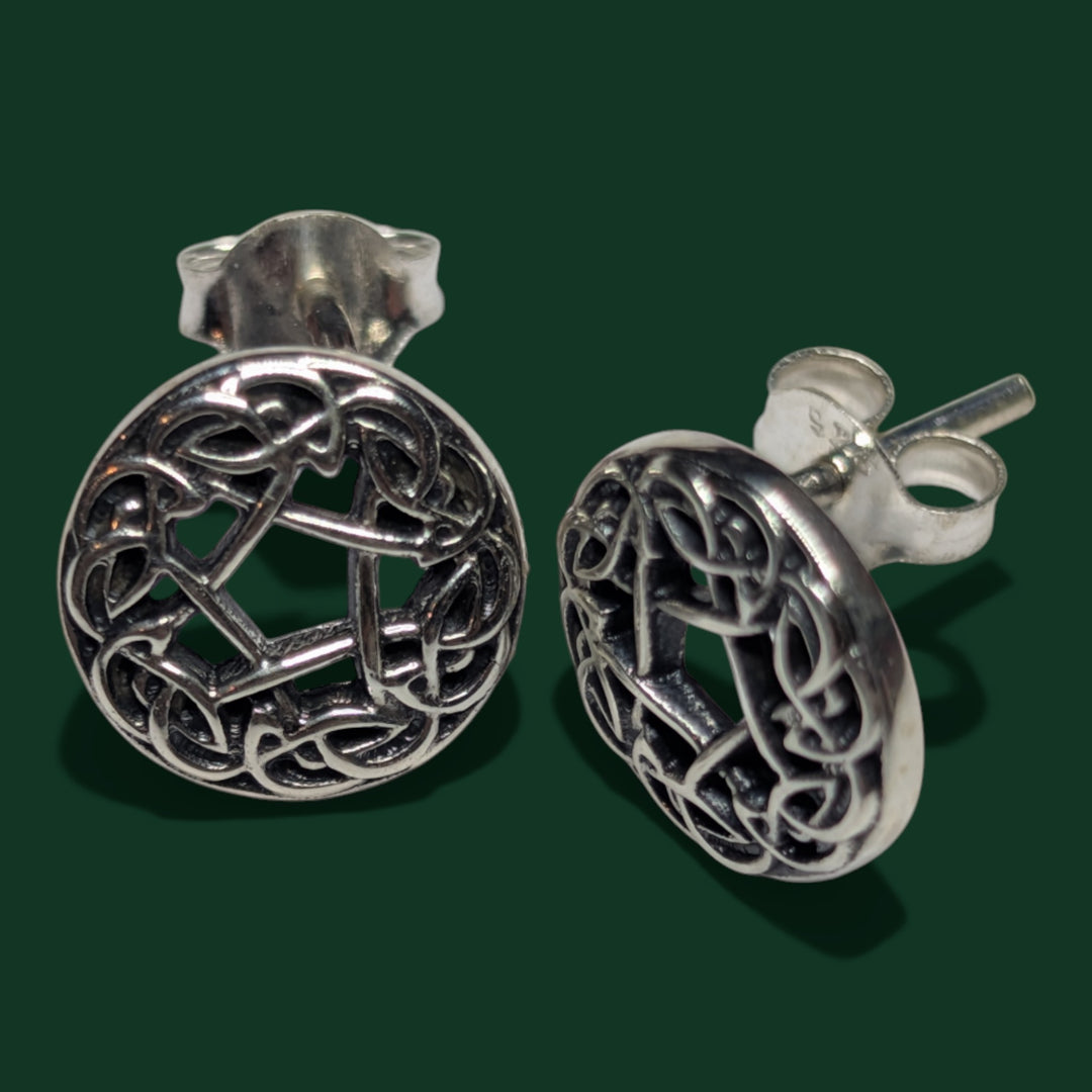 Keltische Knoten - Ohrstecker