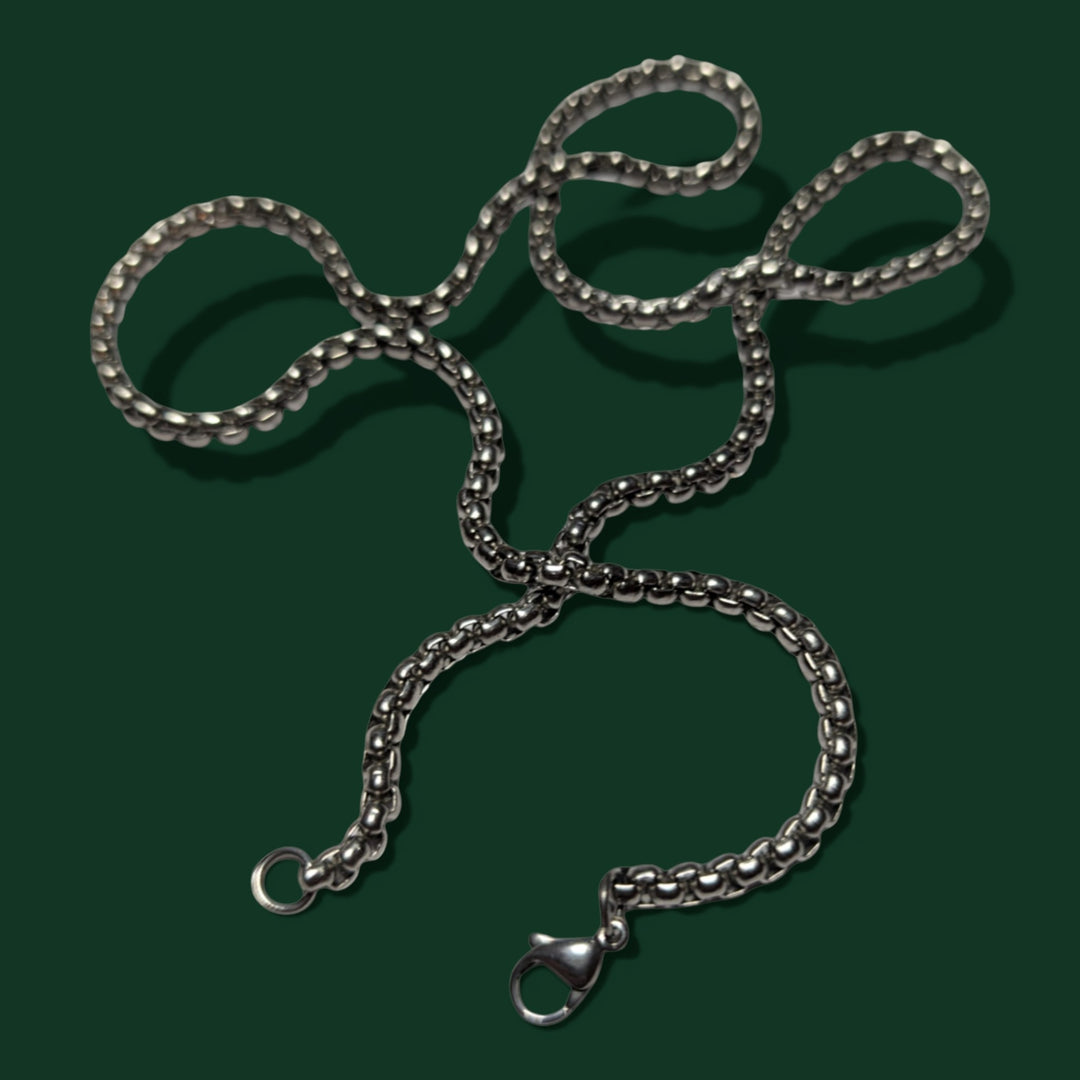 Edelstahl-Halskette (4mm) - Sinnikäs