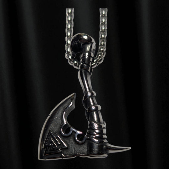 Wikinger-Axt mit Valknut