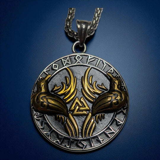 Runenkreis mit Valknut