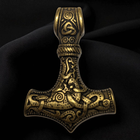 Thors Hammer – Bronze farben