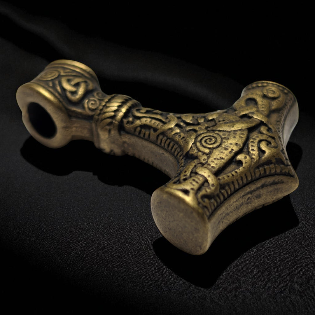 Thors Hammer – Bronze farben