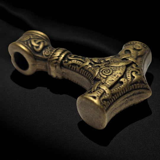 Thors Hammer – Bronze farben