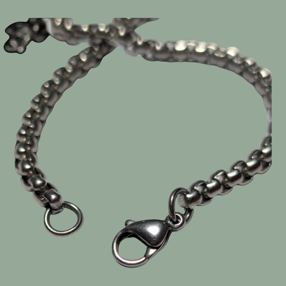 Edelstahl-Halskette (4mm)