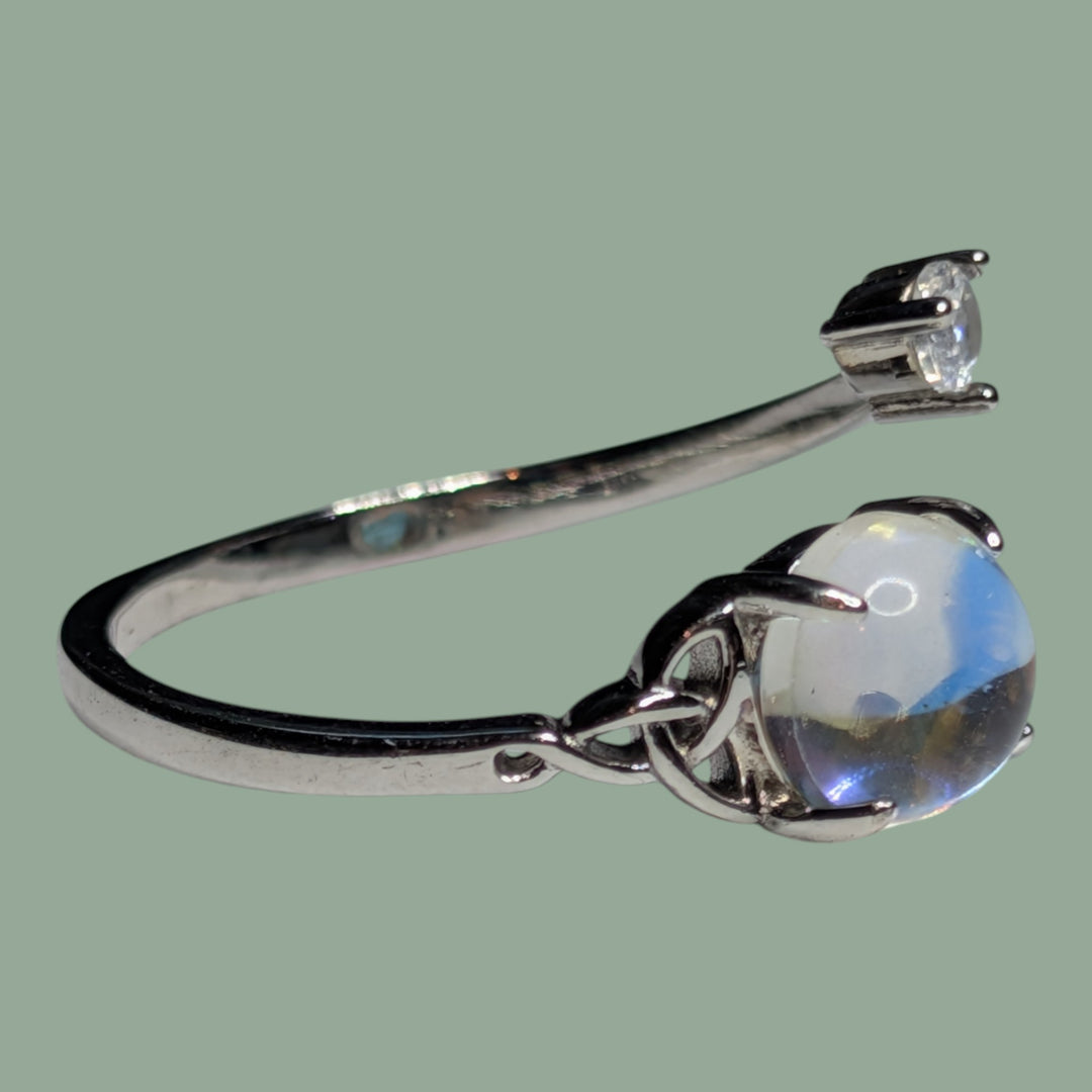 925 Silberring in Kugelform – Individuell anpassbar