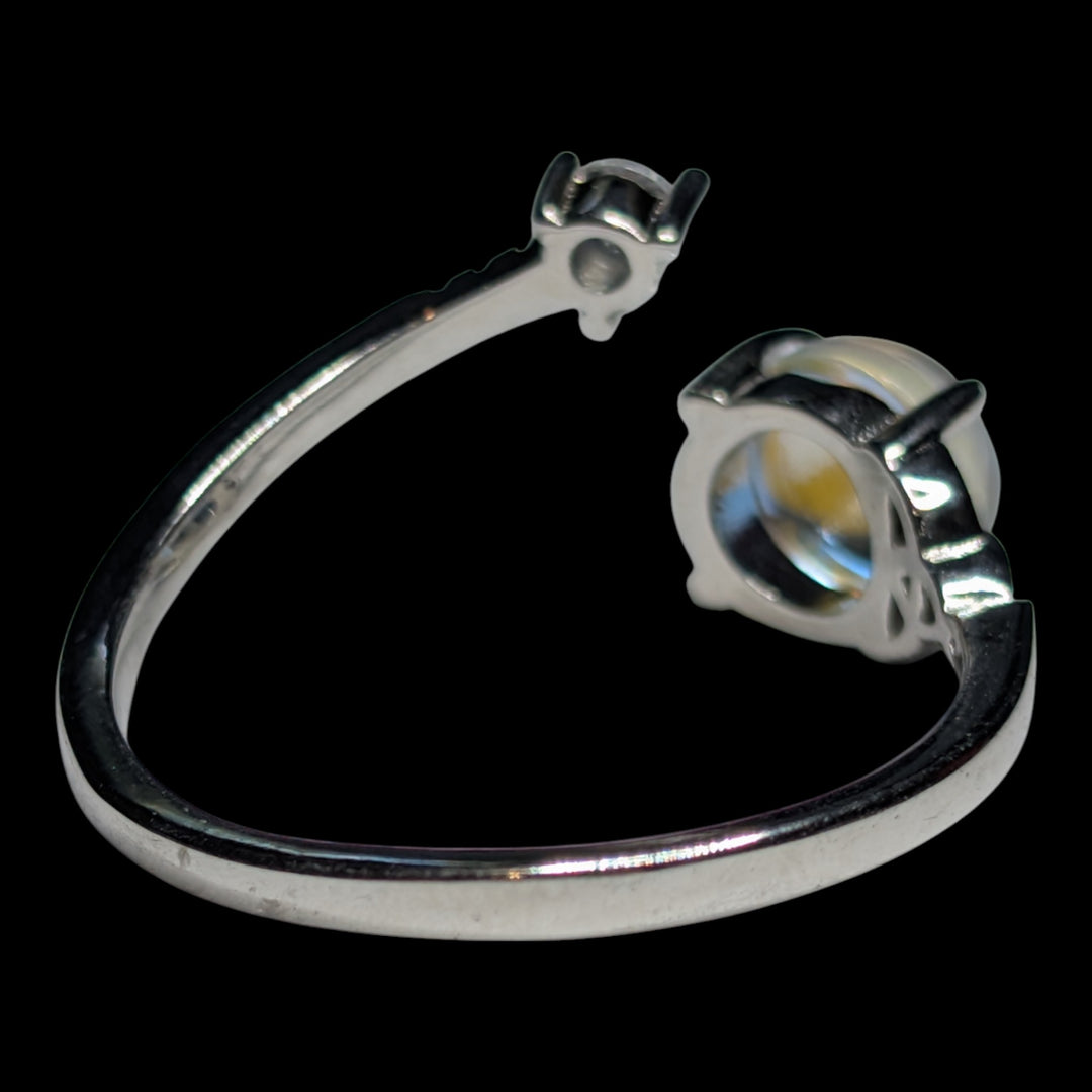 925 Silberring in Kugelform – Individuell anpassbar