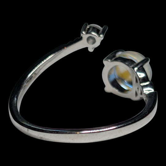 925 Silberring in Kugelform – Individuell anpassbar