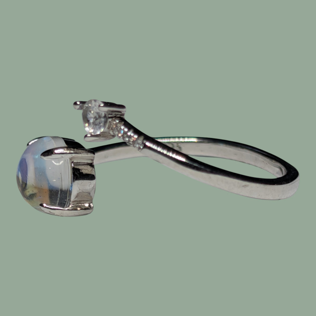 925 Silberring in Kugelform – Individuell anpassbar