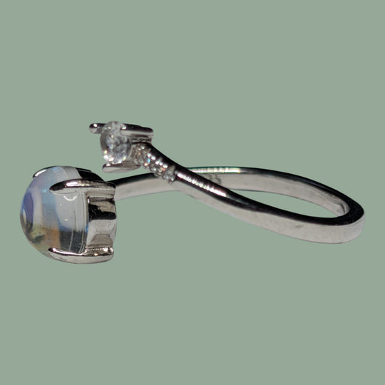 925 Silberring in Kugelform – Individuell anpassbar