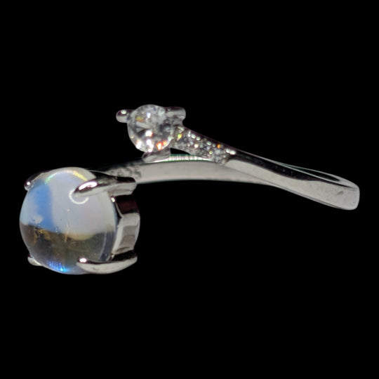 925 Silberring in Kugelform – Individuell anpassbar