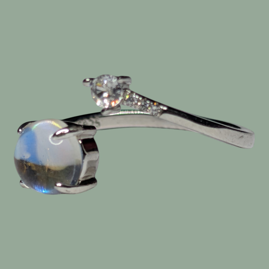 925 Silberring in Kugelform – Individuell anpassbar