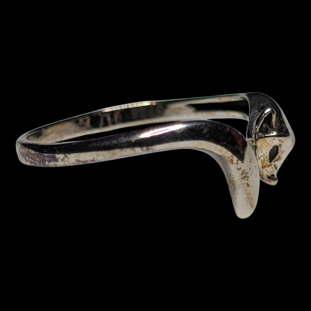 925 Silberring in Erdmännchen-Form – Individuell anpassbar