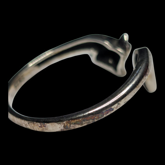 925 Silberring in Erdmännchen-Form – Individuell anpassbar