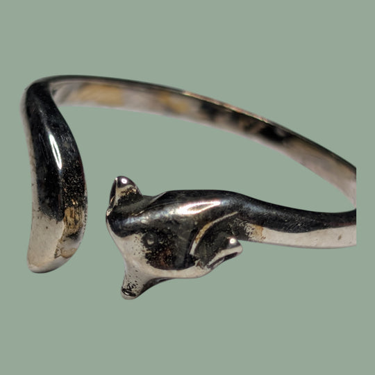925 Silberring in Erdmännchen-Form – Individuell anpassbar