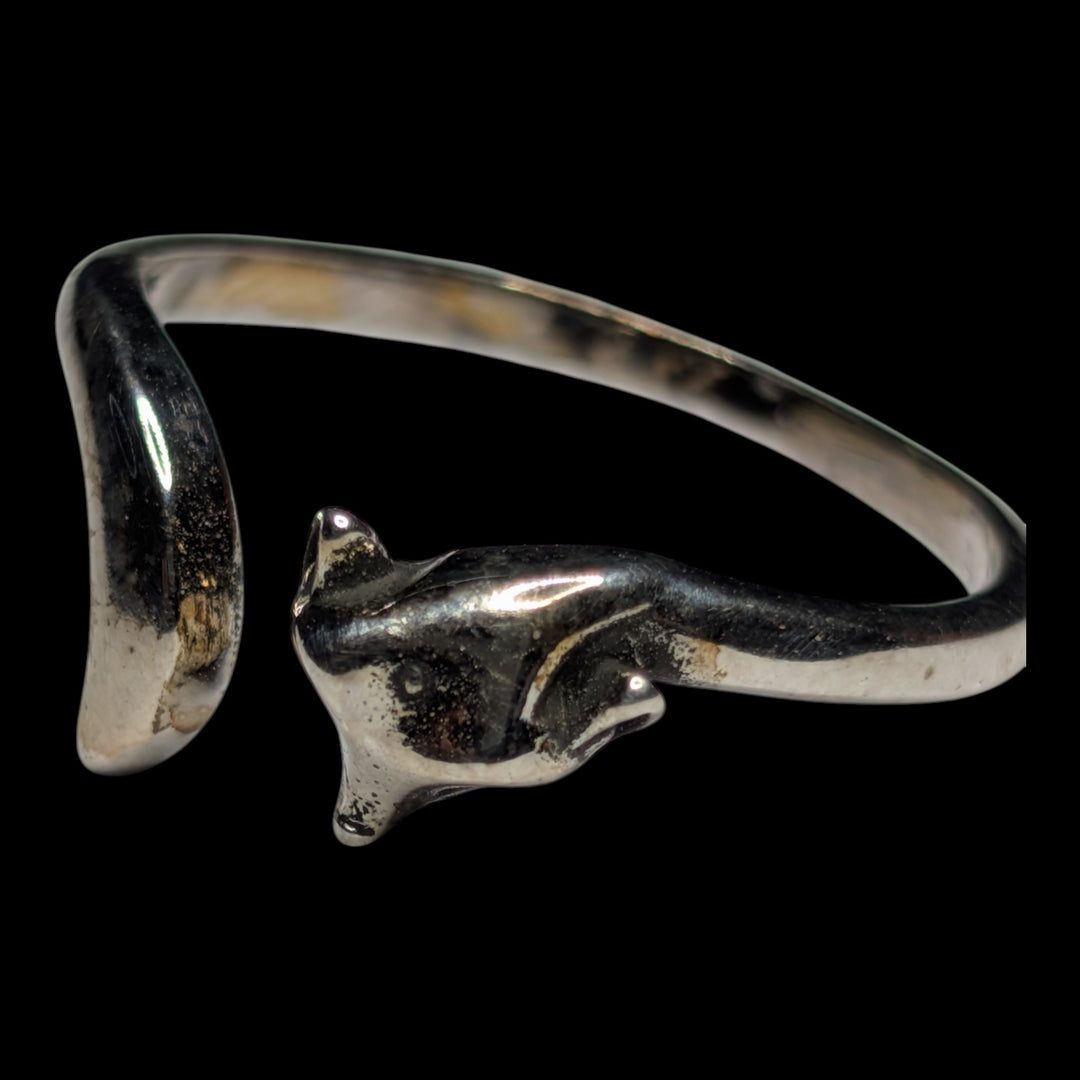 925 Silberring in Erdmännchen-Form – Individuell anpassbar