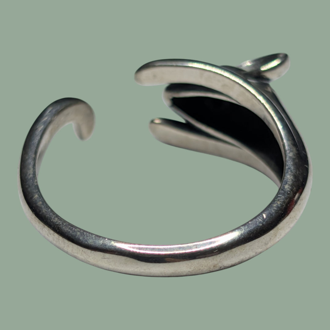 925 Silberring in Mausform – Individuell anpassbar