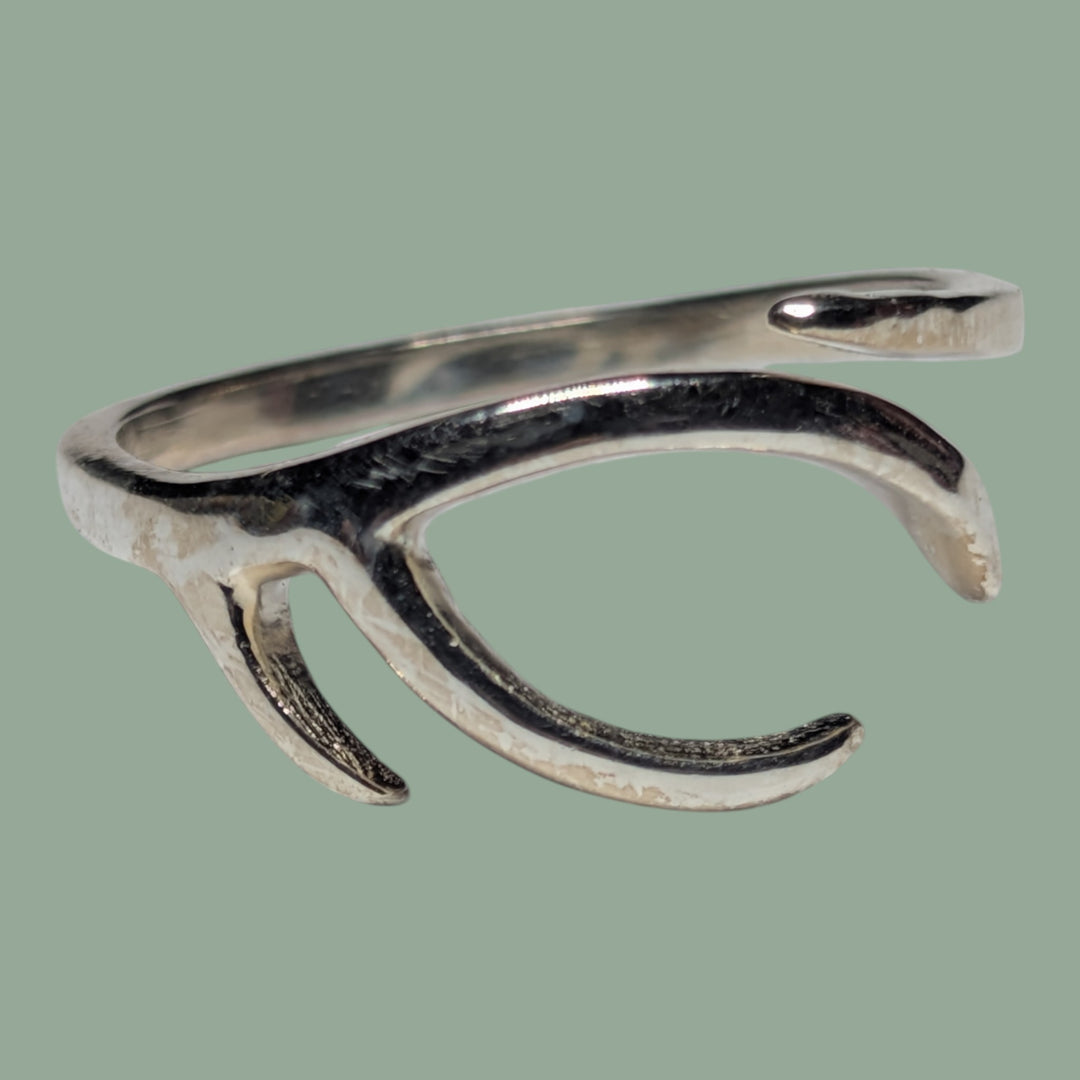 925 Silberring Geweih Form – Individuell anpassbar