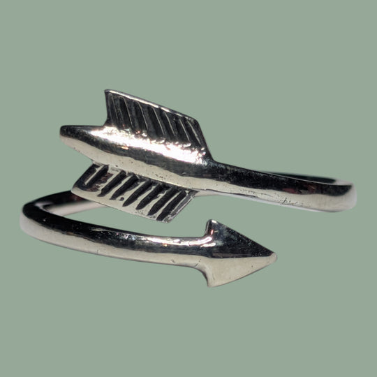 925 Silberring Pfeil Form