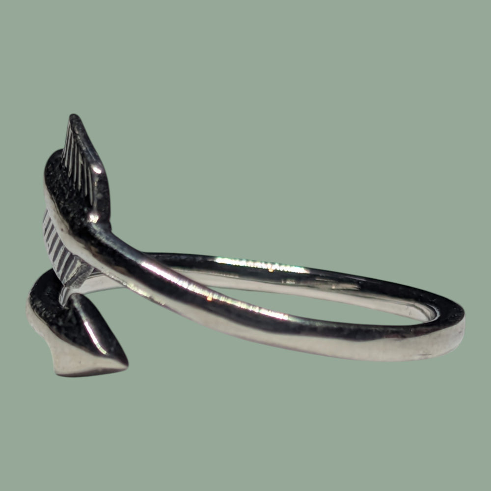 925 Silberring Pfeil Form