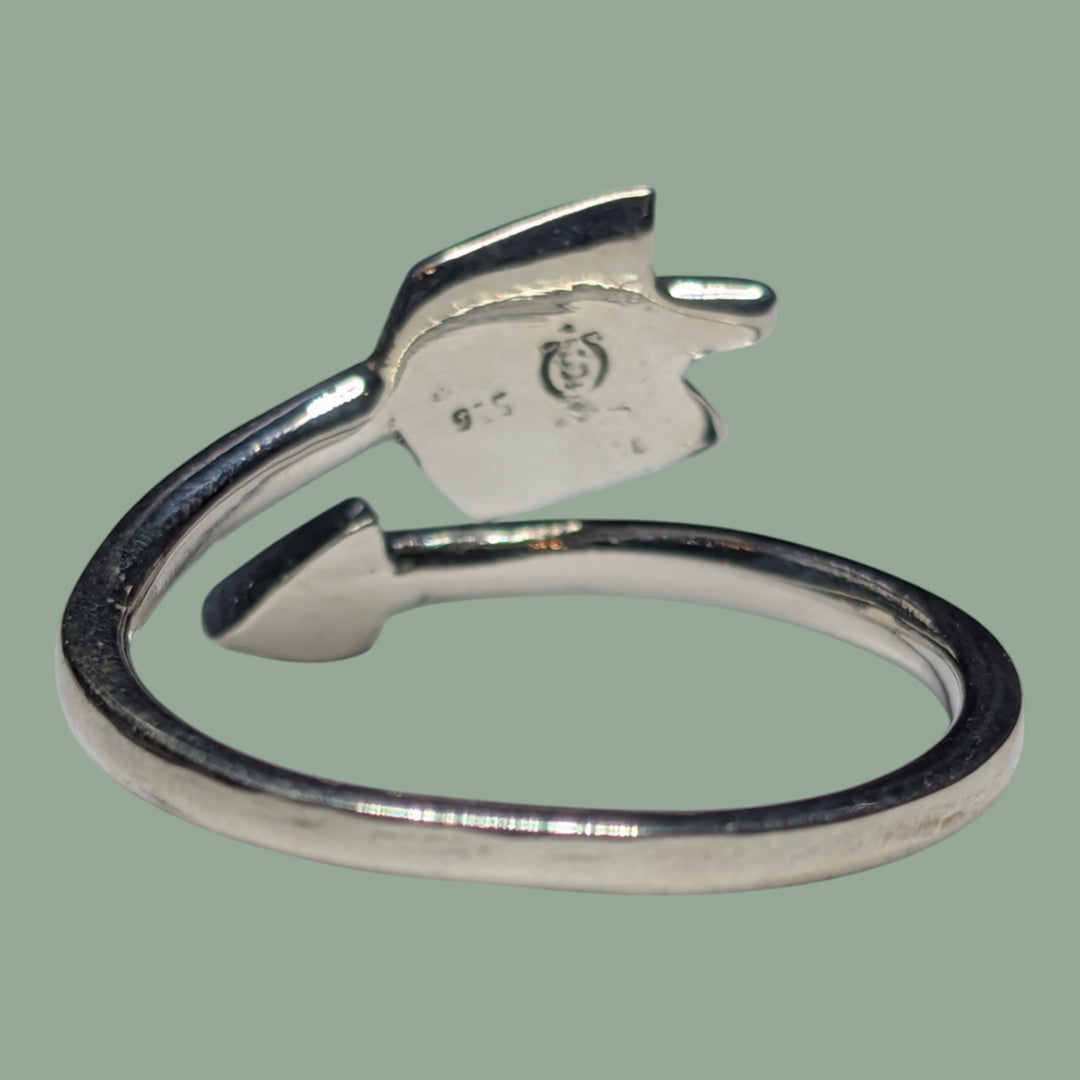 925 Silberring Pfeil Form