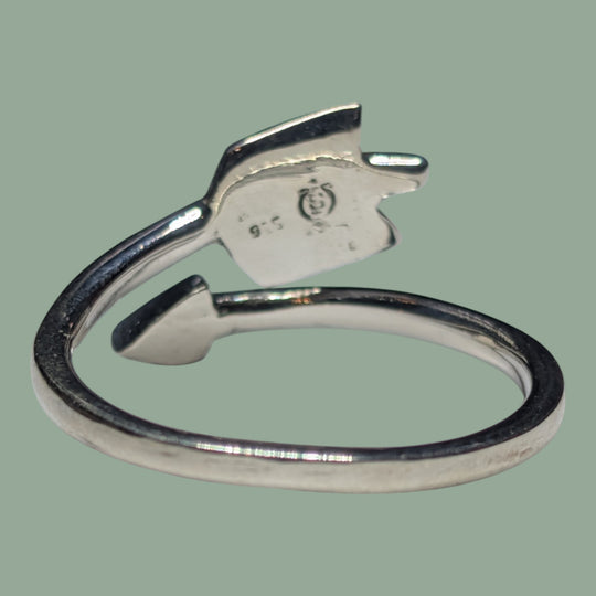 925 Silberring Pfeil Form
