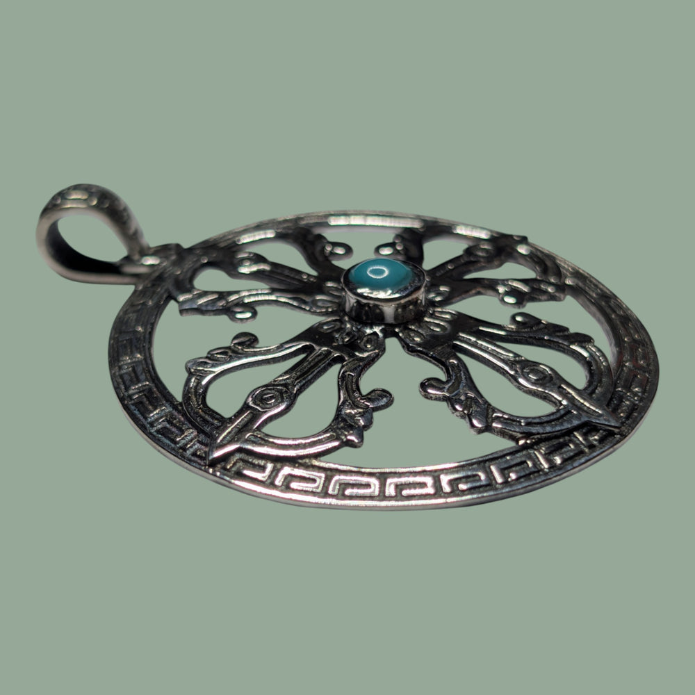 Keltisches Symbol + Aventurin