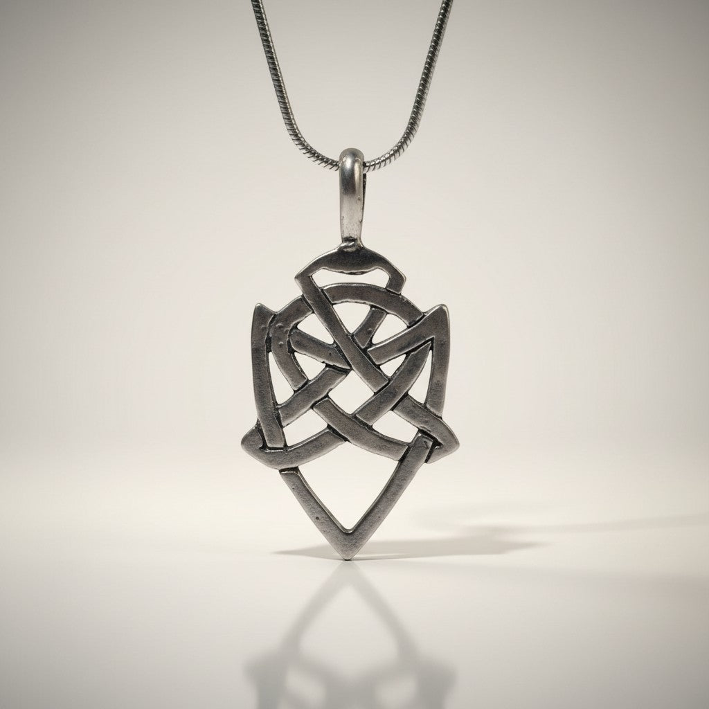 Ein Keltischer Knoten Amulett (Damen und Herren) aus 925er Silber der Marke Sinnikäs®.
