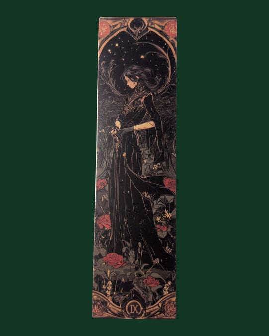 Detailansicht des Lesezeichens aus der Kollektion Hexen, Motiv 11.