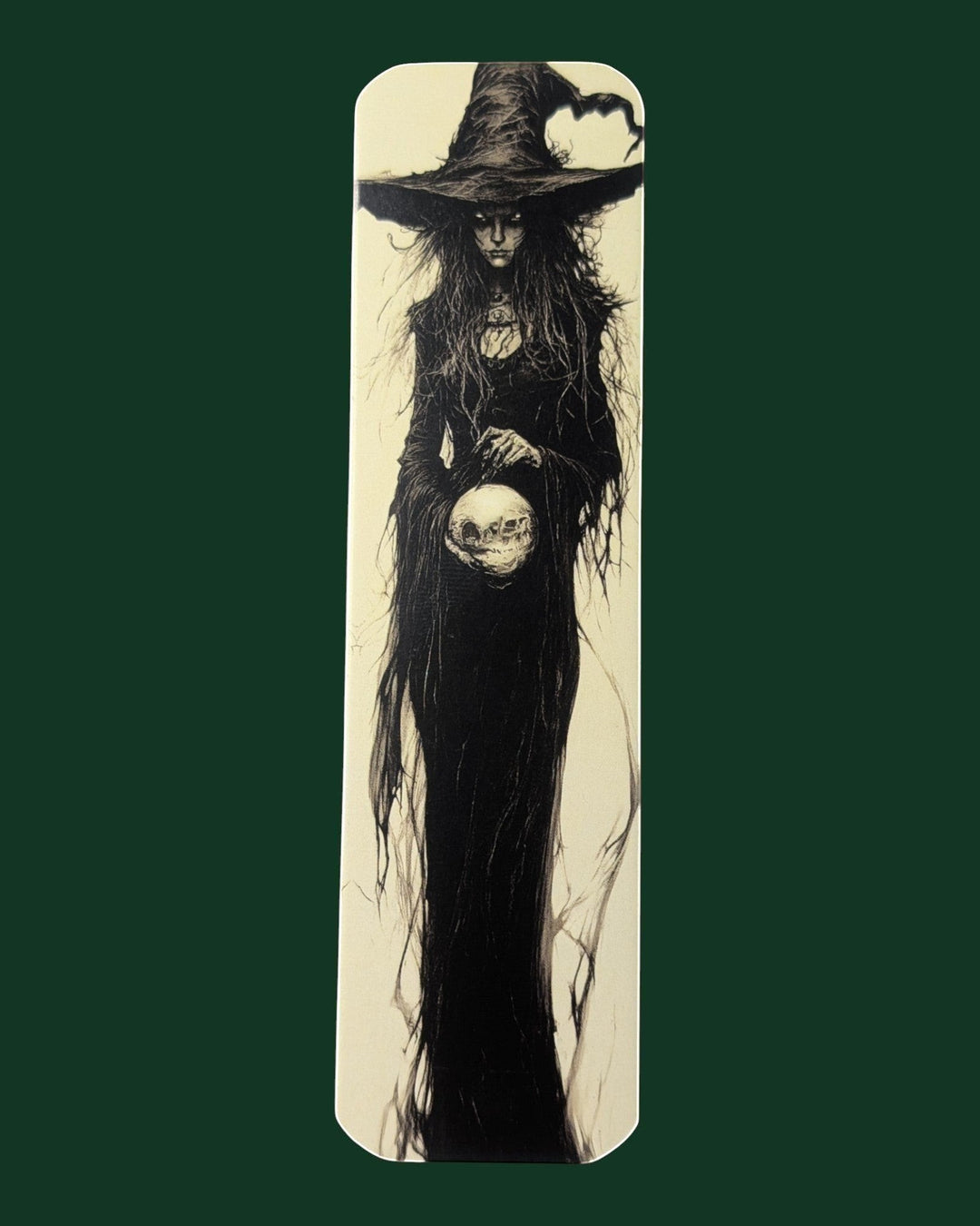Detailansicht des Lesezeichens aus der Kollektion Hexen, Motiv 15.