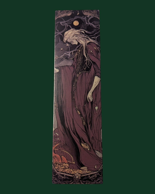 Detailansicht des Lesezeichens aus der Kollektion Hexen, Motiv 2.